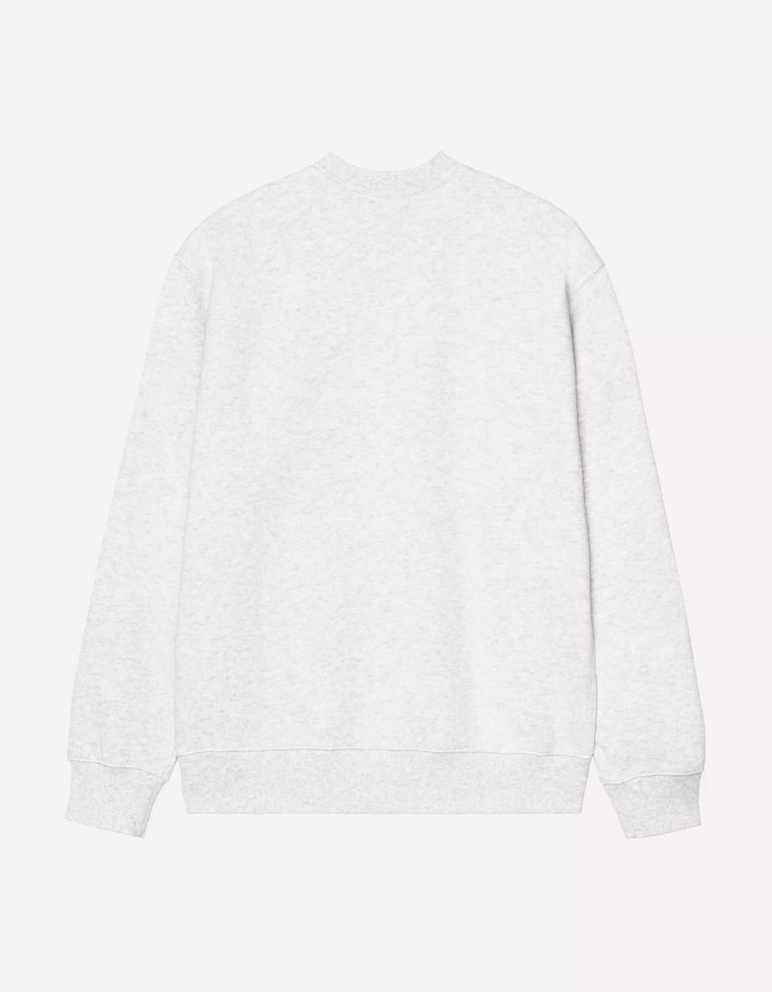 Sudadera CARHARTT WIP Crew PINBALL - Ash Heather