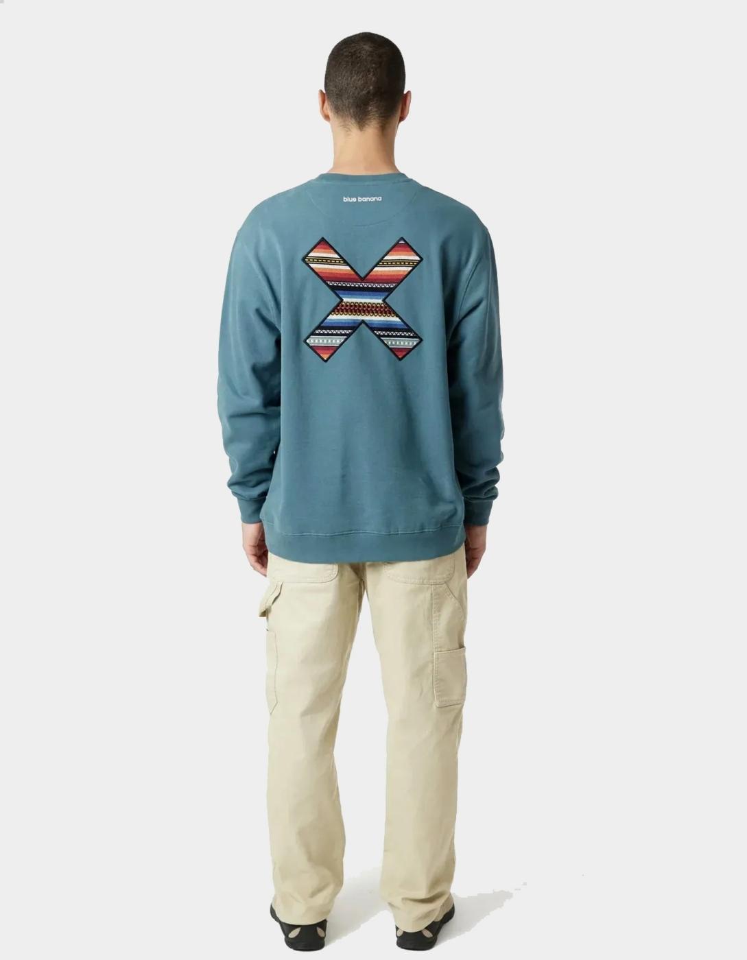 Sudadera Crew BLUE BANANA CLASSIC - Amazon Green