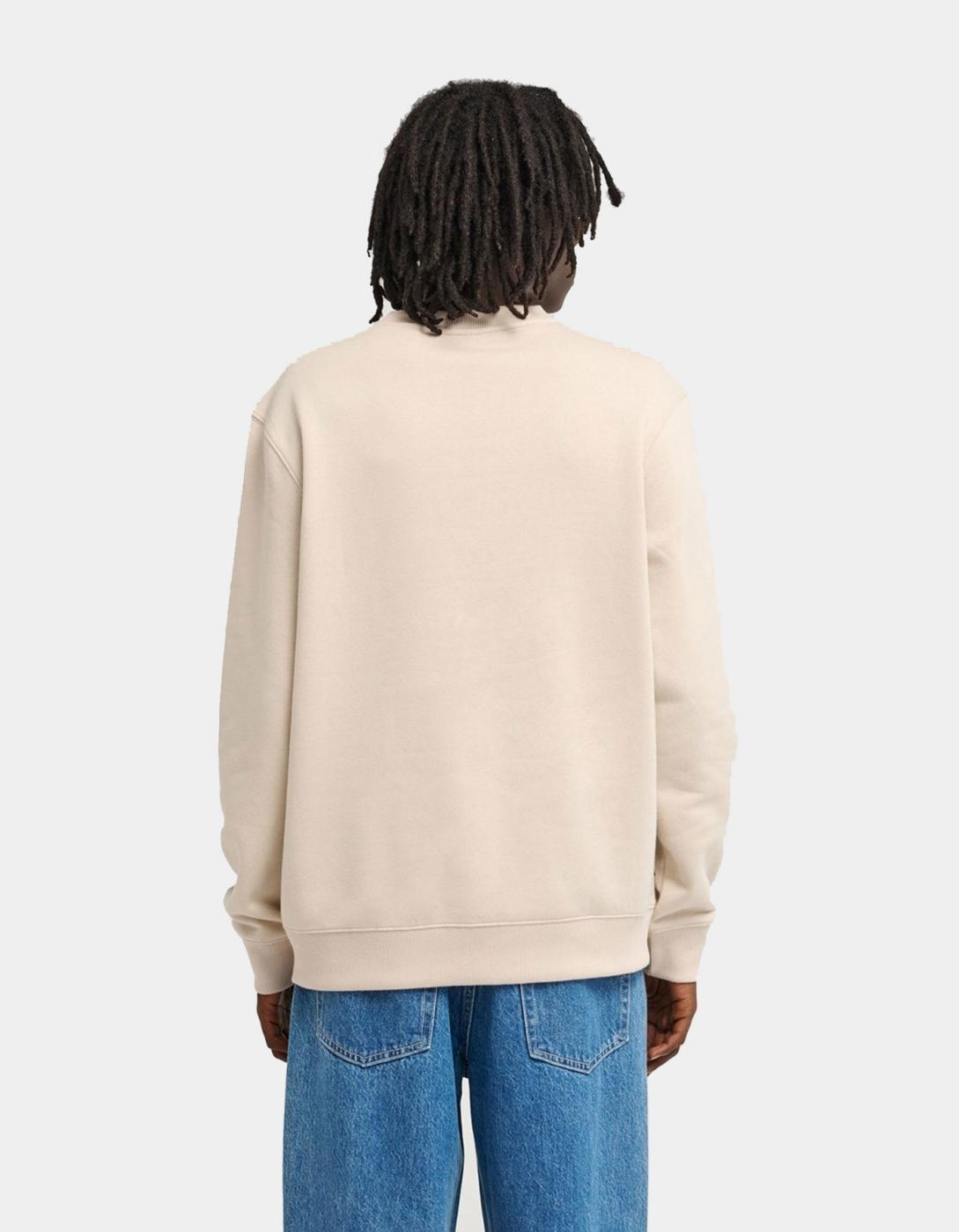 Sudadera Crew ELEMENT HOME TEAM - Oat Milk