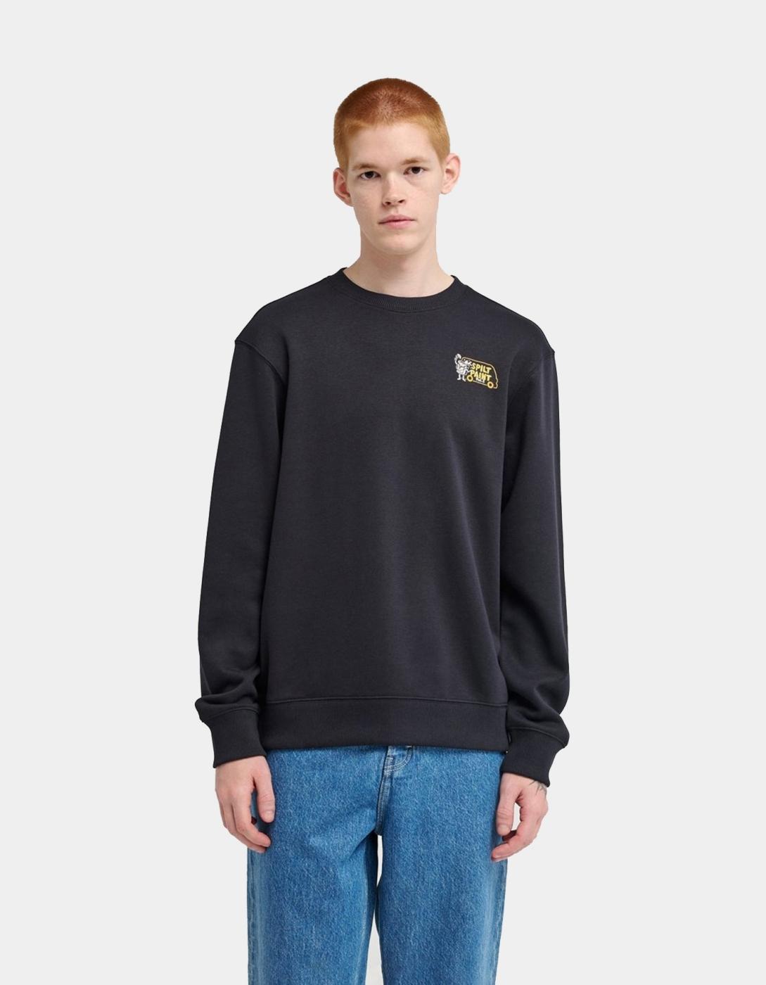 Sudadera Crew ELEMENT TIMBER VAN - Faded Black