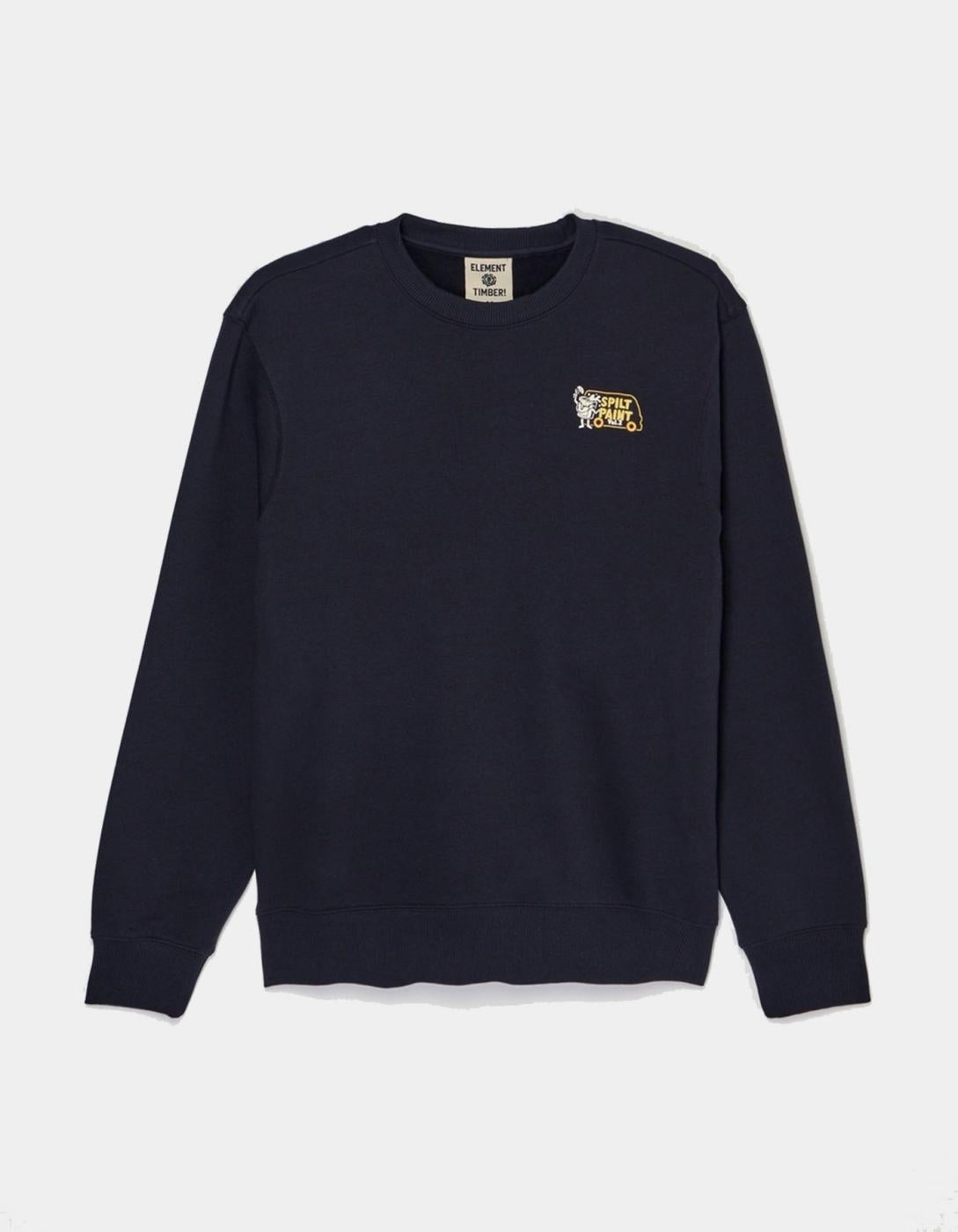 Sudadera Crew ELEMENT TIMBER VAN - Faded Black
