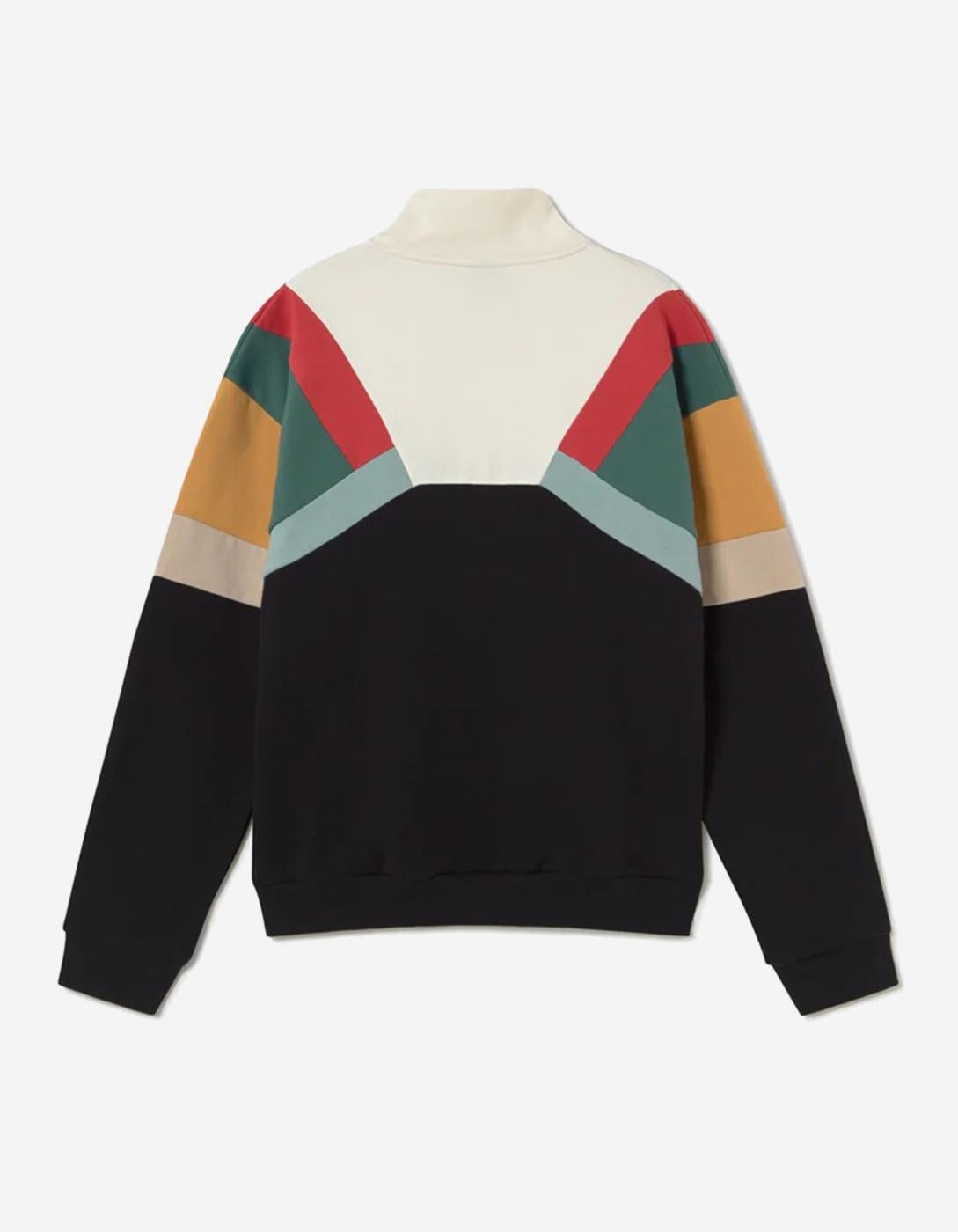 Sudadera Crew KAOTIKO ALECK- Ivory/Black