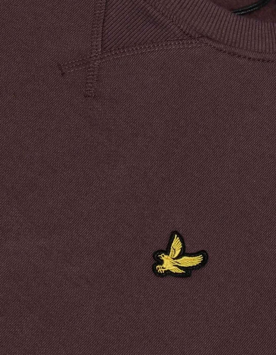 Sudadera Crew LYLE&SCOTT ML1131V - Ebony