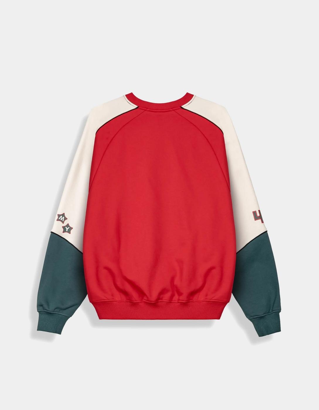 Sudadera Crew GRIMEY SHO NUFF - Red