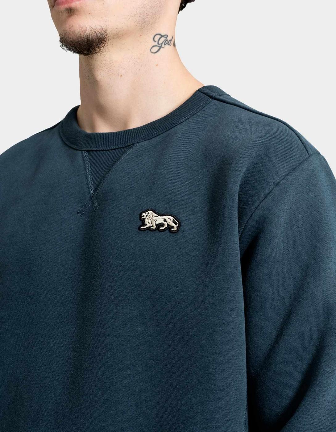 Sudadera Crew WOOLWICH - Orion Blue
