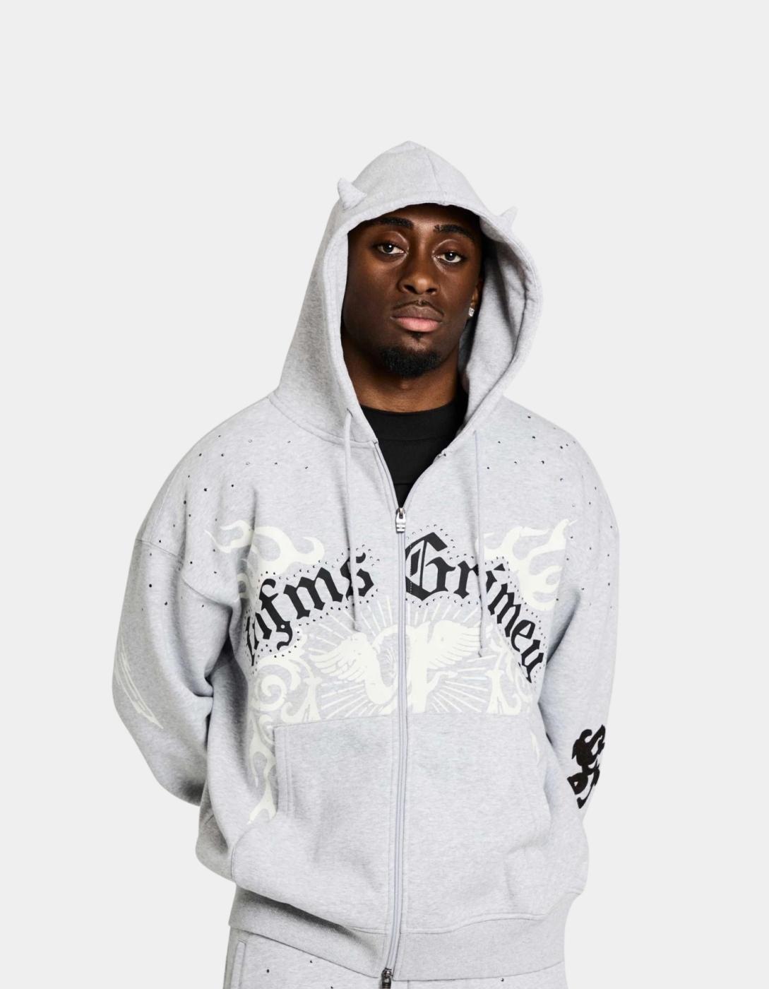 Sudadera GRIMEY Cap. Abierta CHIEF WATCHER - Sport Grey