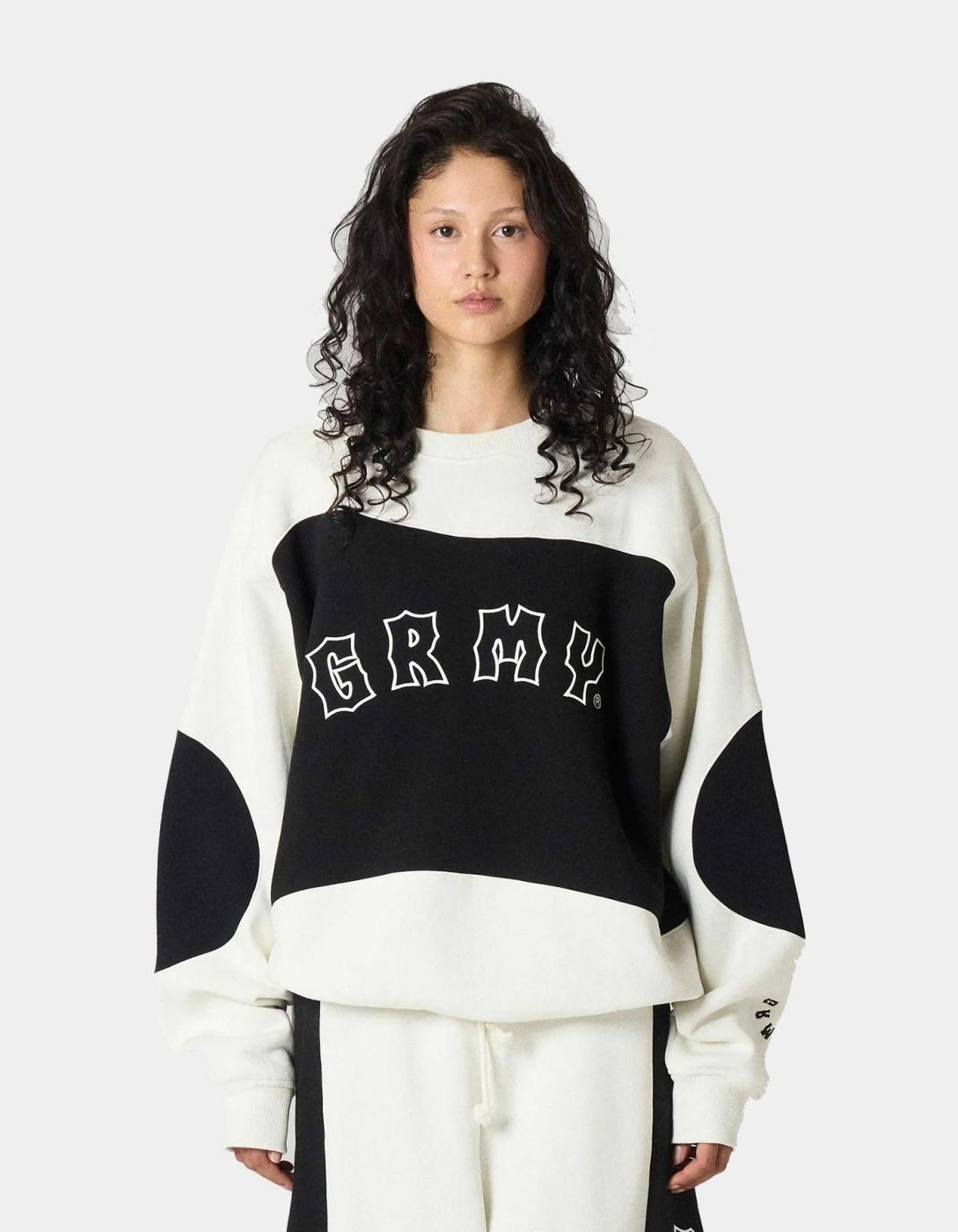 Sudadera GRIMEY Crew THE PROPS - Off White