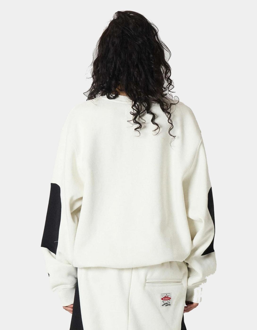 Sudadera GRIMEY Crew THE PROPS - Off White