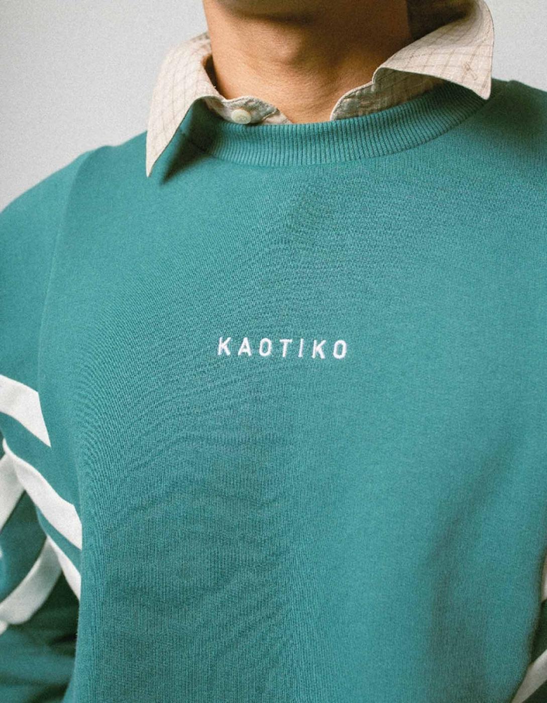 Sudadera KAOTIKO Crew CHAD - Heura/Ivory