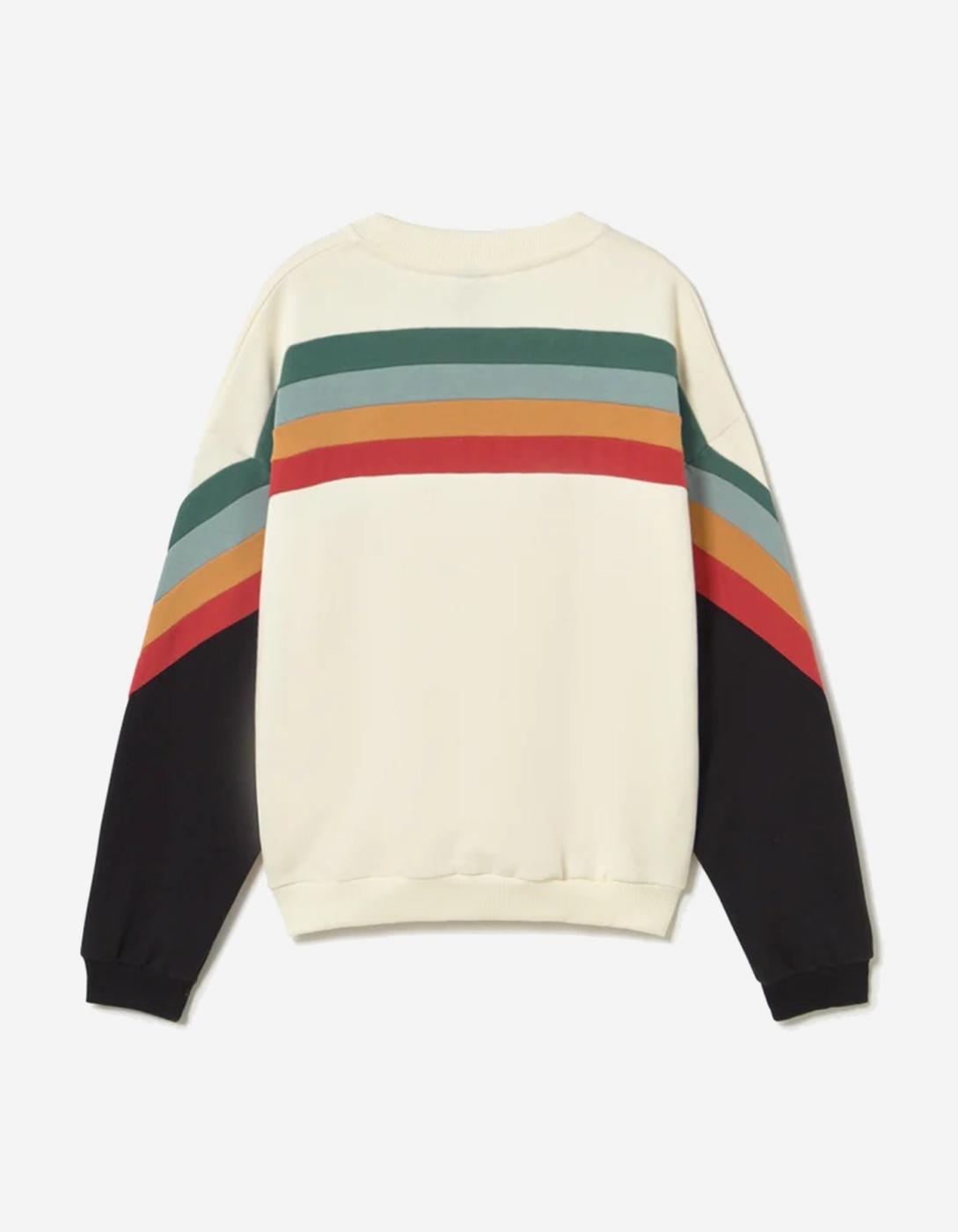 Sudadera W' WALKER - Ivory/Heura/Steel/Saffron