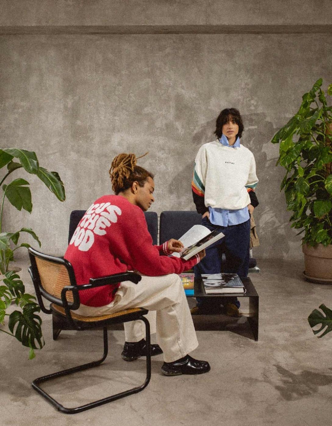 Sudadera W' WALKER - Ivory/Heura/Steel/Saffron