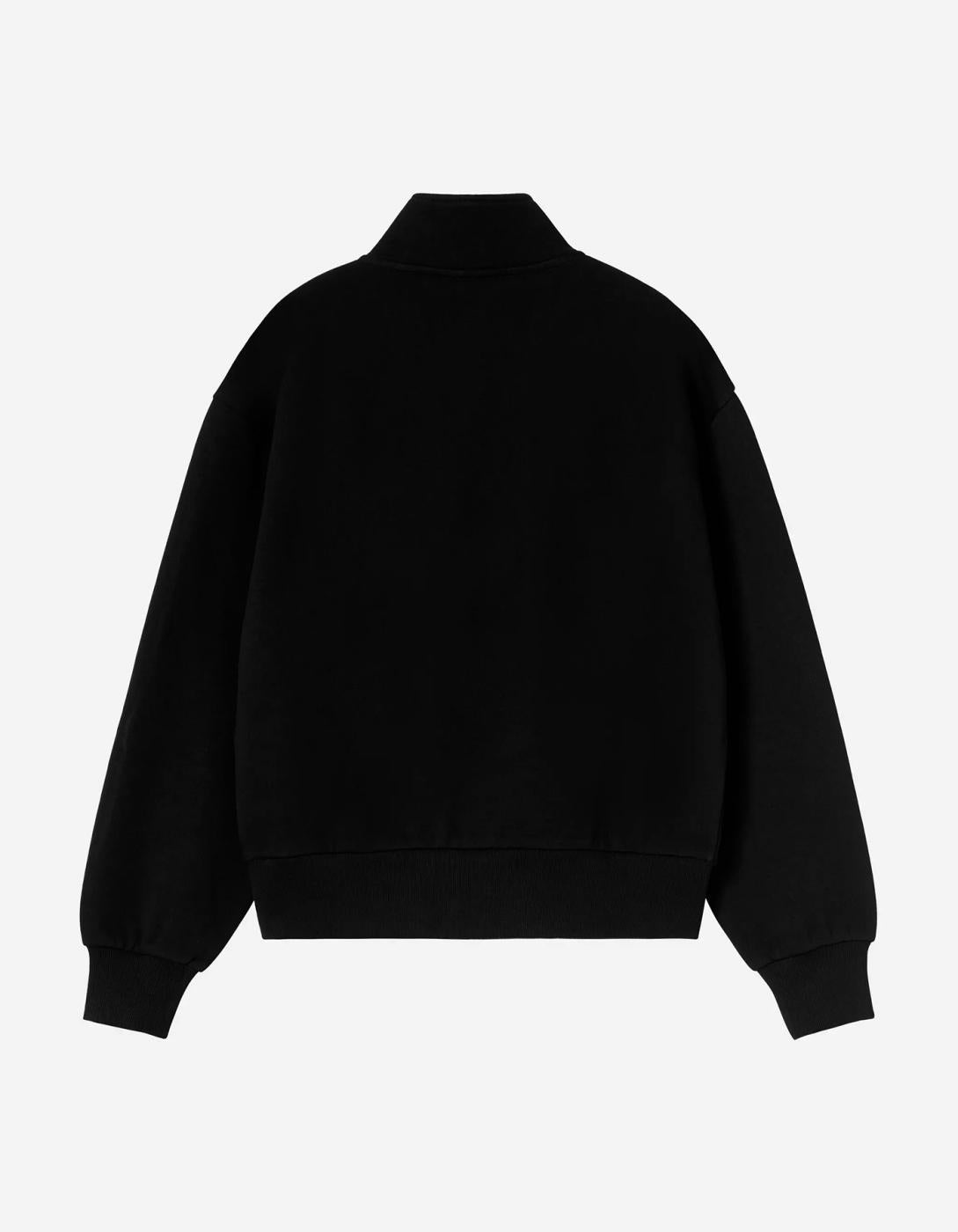Sudadera W' CASEY HIGH NECK - Black / Silver