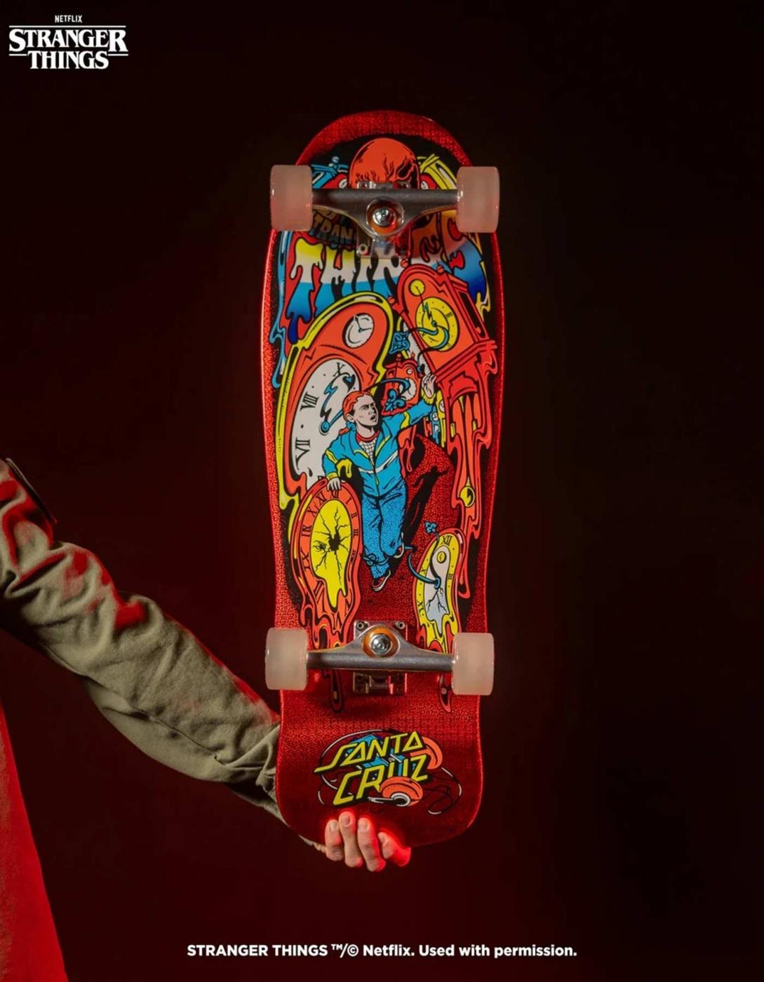 Tabla Skate SANTA CRUZ X STRANGER THINGS GRABKE 9.7'
