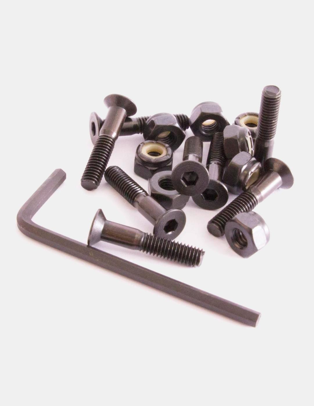 Tornillos SUSHI Allen 1' (8 unidades) - Negro