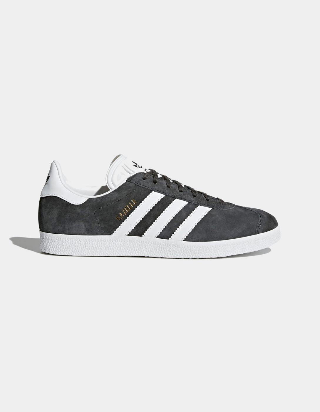 Zapatillas ADIDAS GAZELLE - Dark Grey Heather/White/Gold