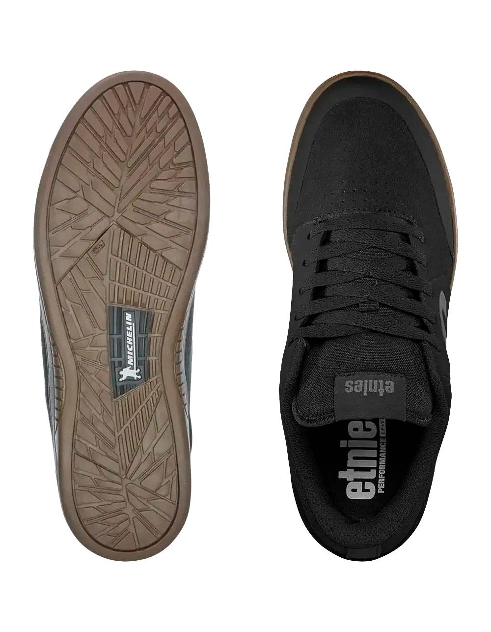 Zapatillas ETNIES MARANA - Black/Gum/Dark Grey