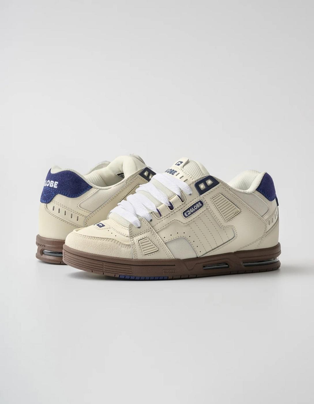 Zapatillas GLOBE SABRE - Antique White/Blue