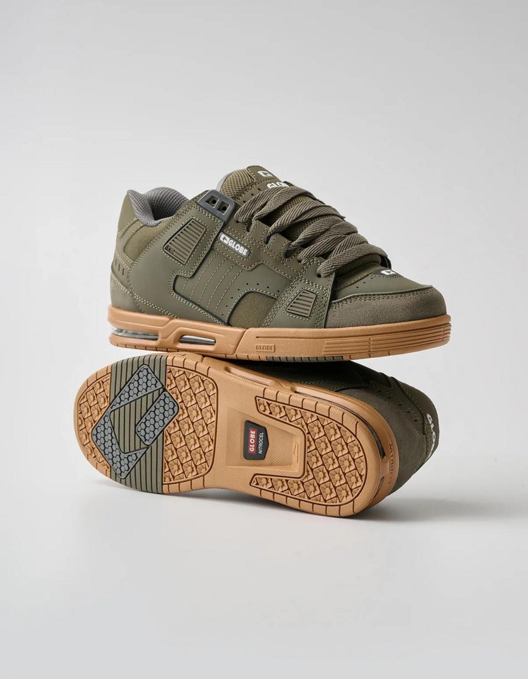 Zapatillas GLOBE SABRE - Moss/Gum