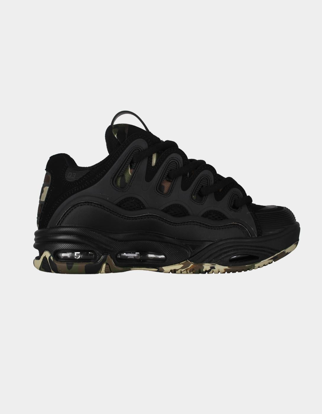 Zapatillas OSIRIS D3 2001 - Black/Camo