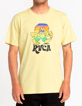 Camiseta RVCA COUSIN D - Celery