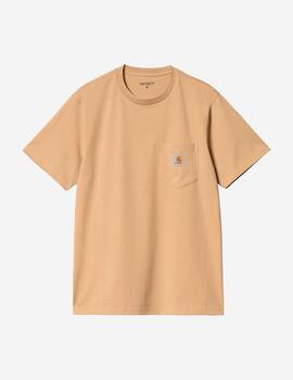 Camiseta CARHARTT POCKET - Dusty H Brown