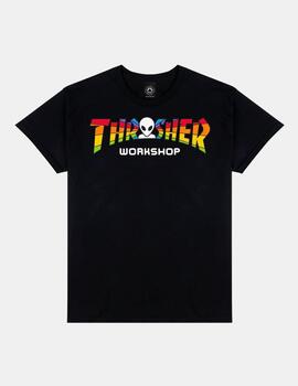 Camiseta THRASHER SPECTRUM - Negro