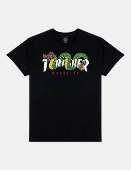 Camiseta THRASHER AZTEC - Negro