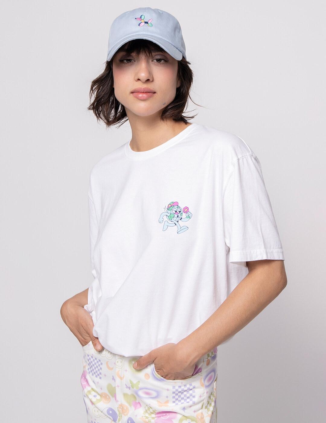 Camiseta KAOTIKO WASHED LOOK INSIDE - White