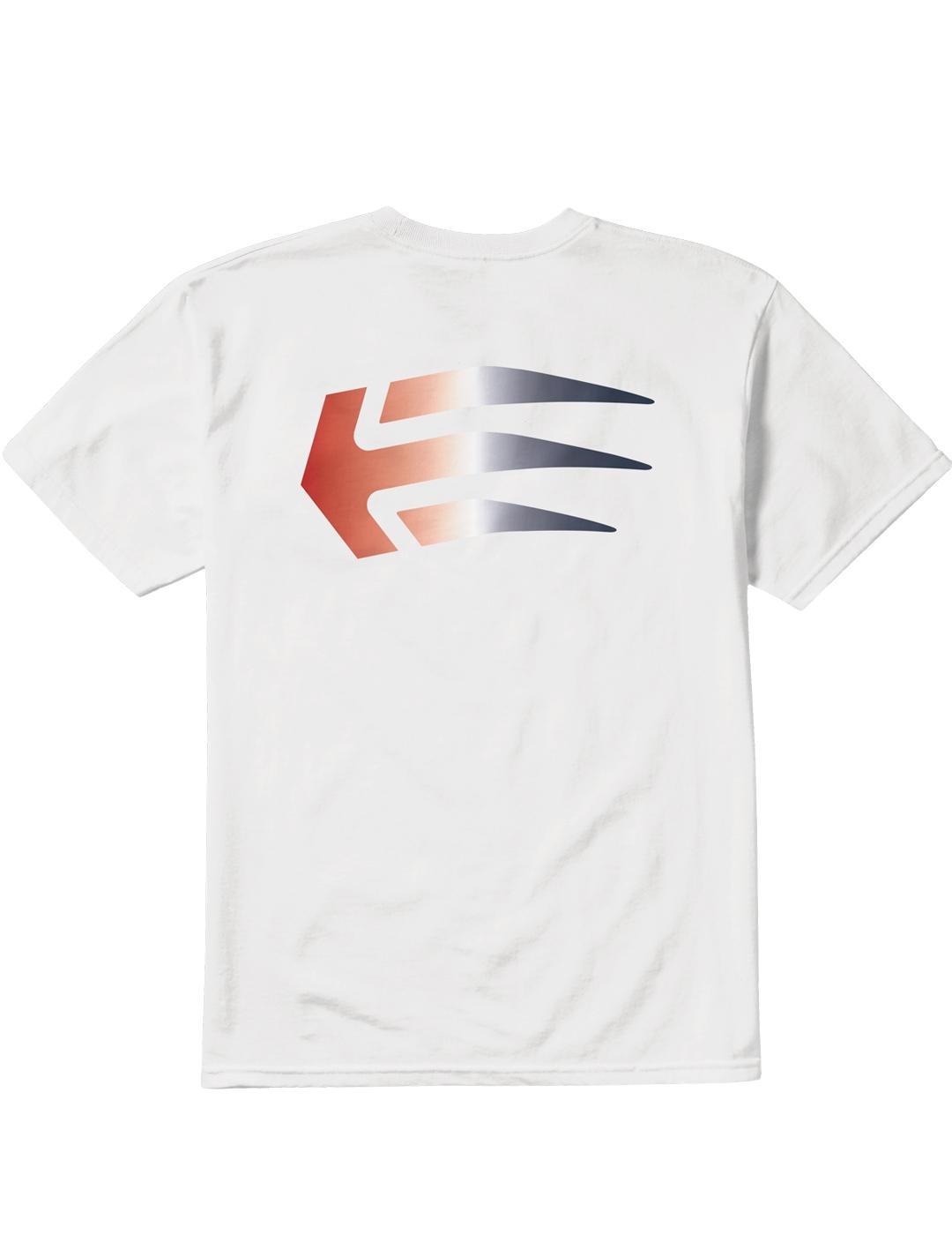 Camiseta ETNIES JOSLIN - White/Red/Blue