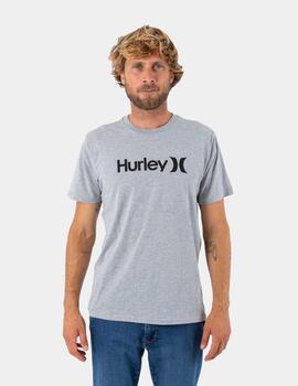 Camiseta HURLEY EVD WASH CORE OAO SOLID - Dk Grey Htr