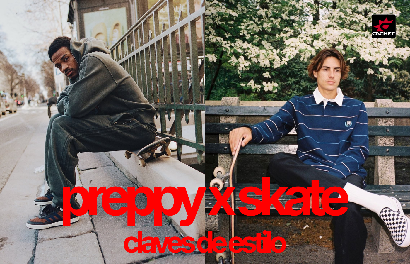Preppy x Skate: por qué polos, camisas y zapatillas limpias están entrando en el streetwear