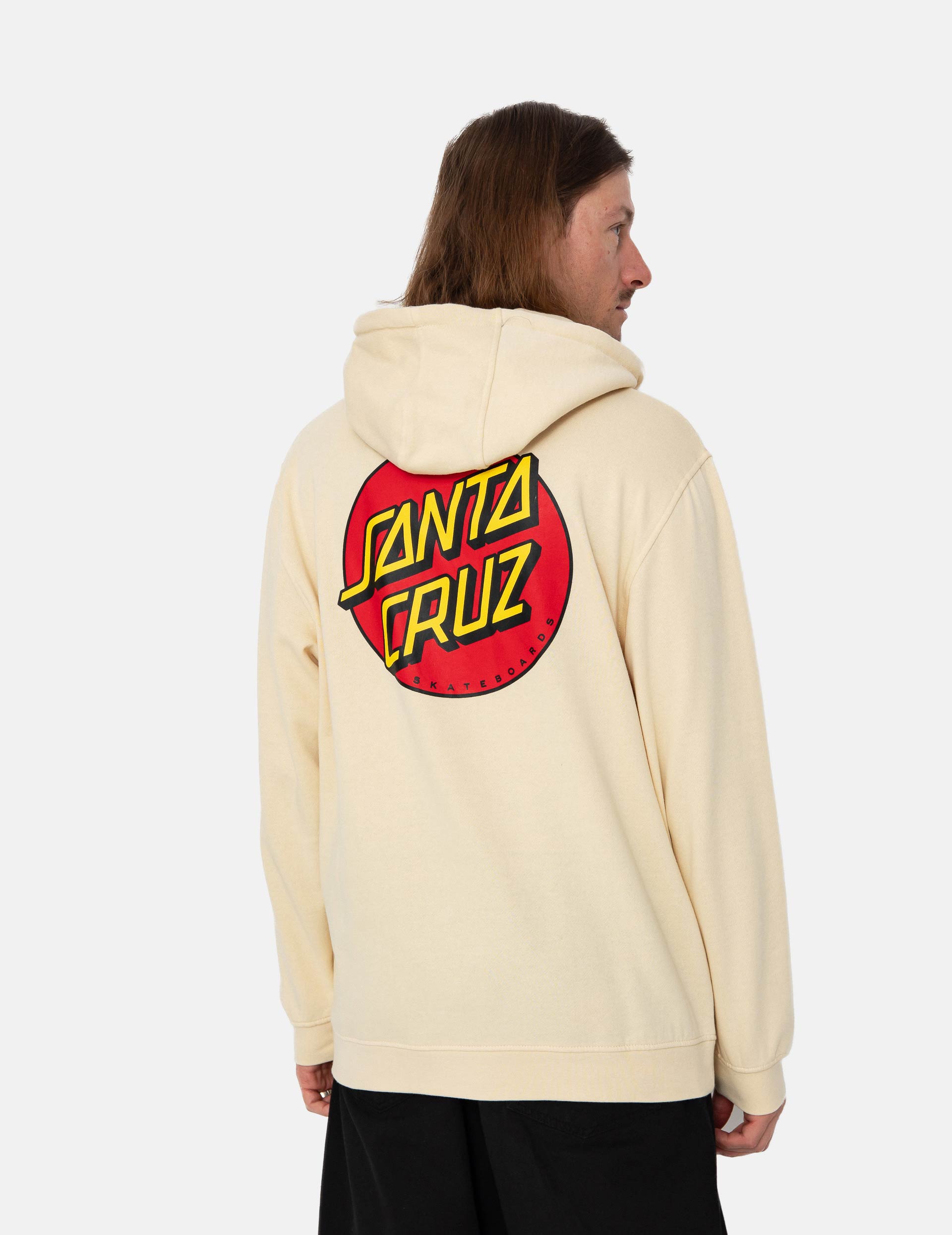 Sudadera Cap. SANTA CRUZ CLASSIC DOT CHEST - Blond Wood