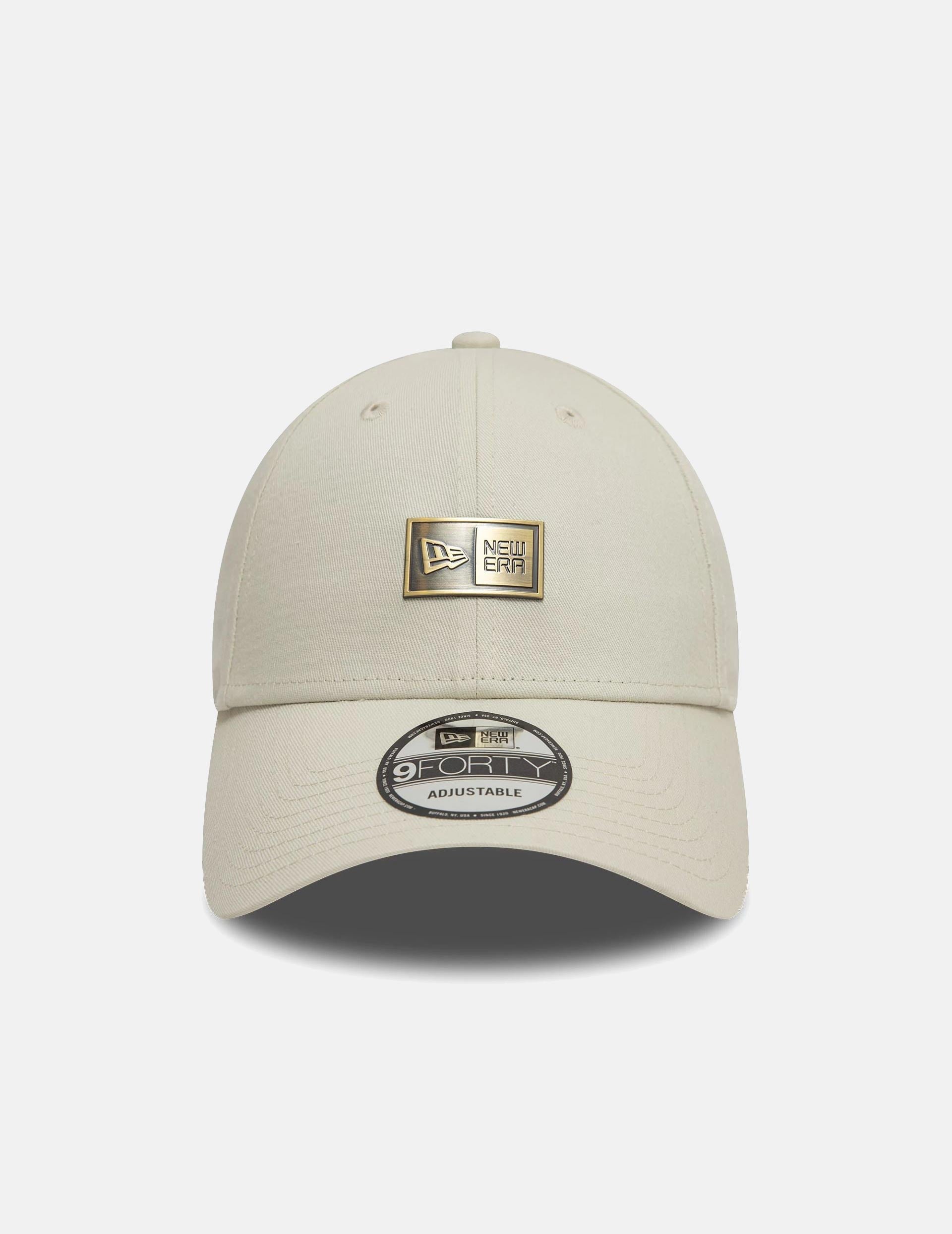 Gorra NEW ERA 940 NE BADGE - Light Beige