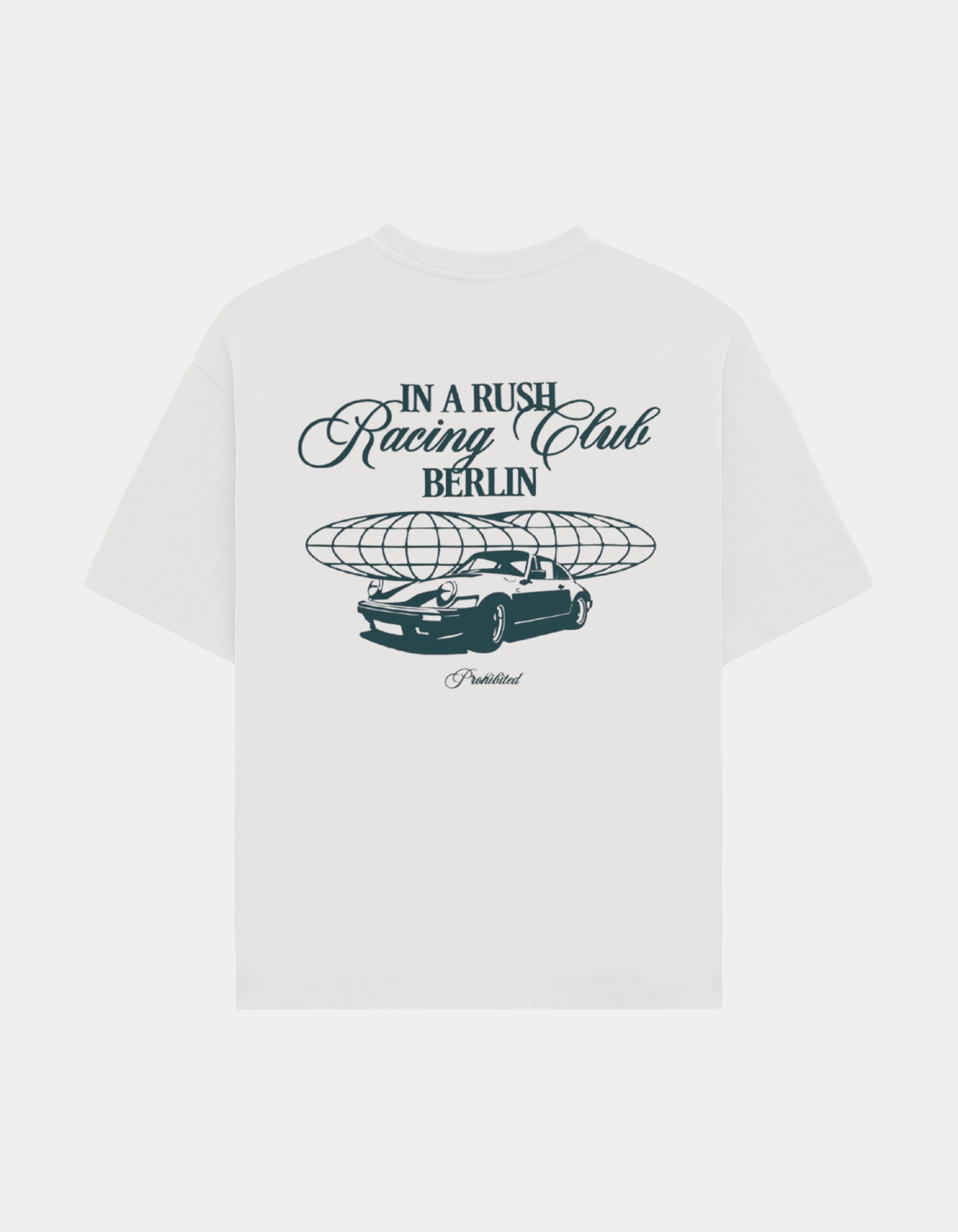 Camiseta PROHIBITED IN A RUSH - Off White