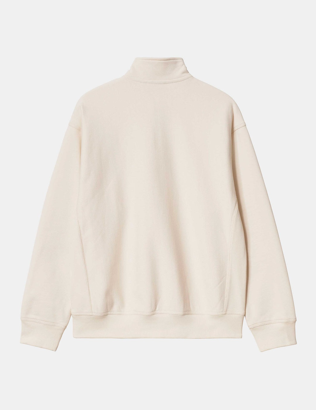 Sudadera HALF ZIP AMERICAN SCRIPT - Natural