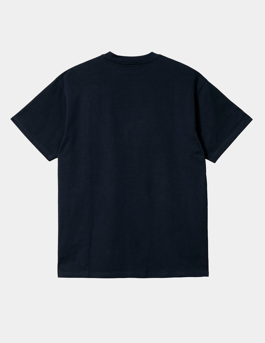 Camiseta CARHARTT WIP SCRIPT EMBROIDERY - Atom Blue / White