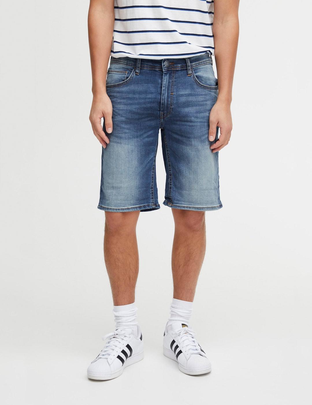 Bermuda DENIM 13326 - Denim Middle Blue