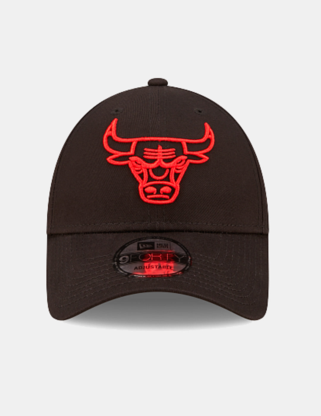 Gorra NEW ERA 9FORTY NEON OUTLINE BULLS - Black/Red