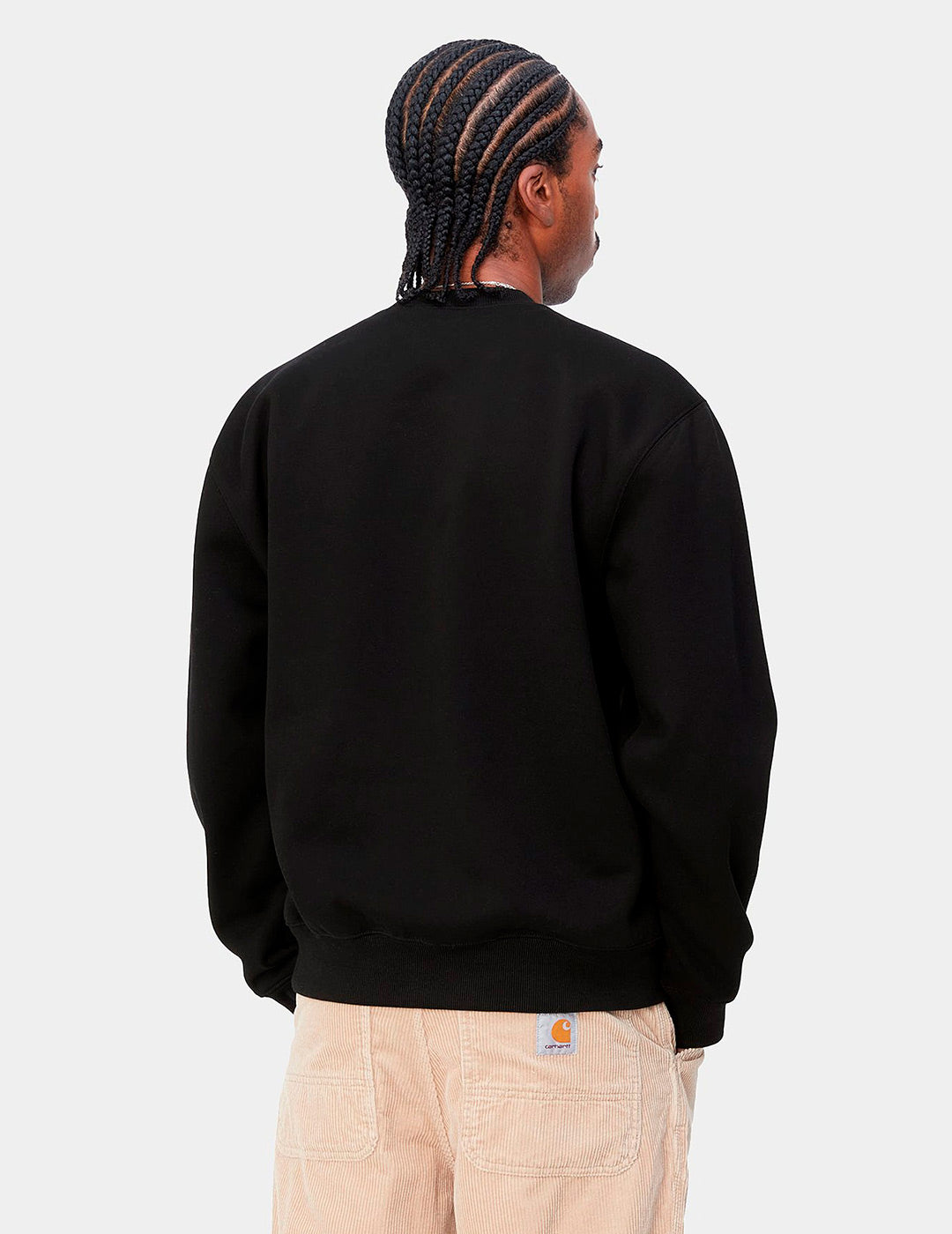 Sudadera Crew CARHARTT SWEAT - Black/Black