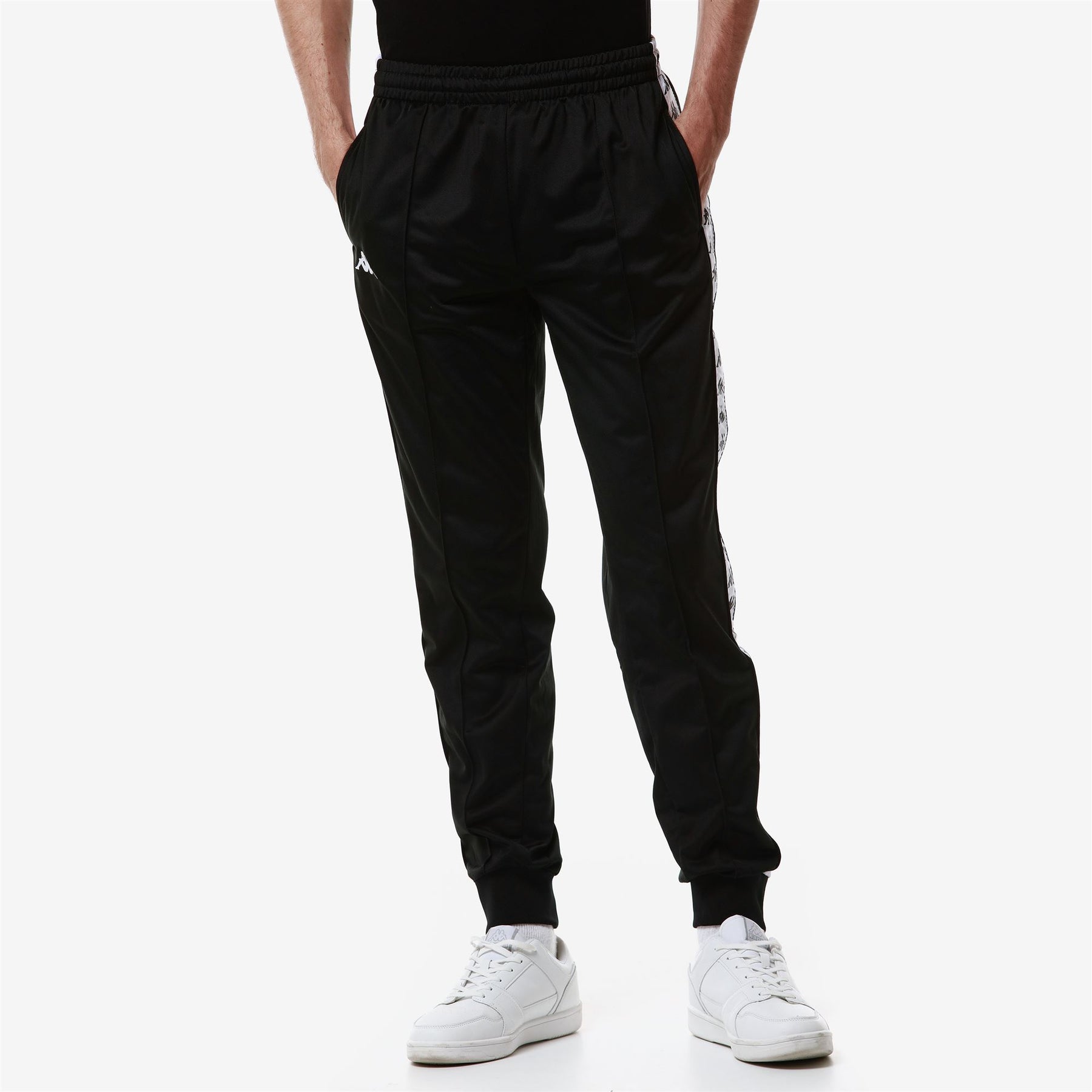 Pantalón KAPPA RASTORIA SLIM - Black/White