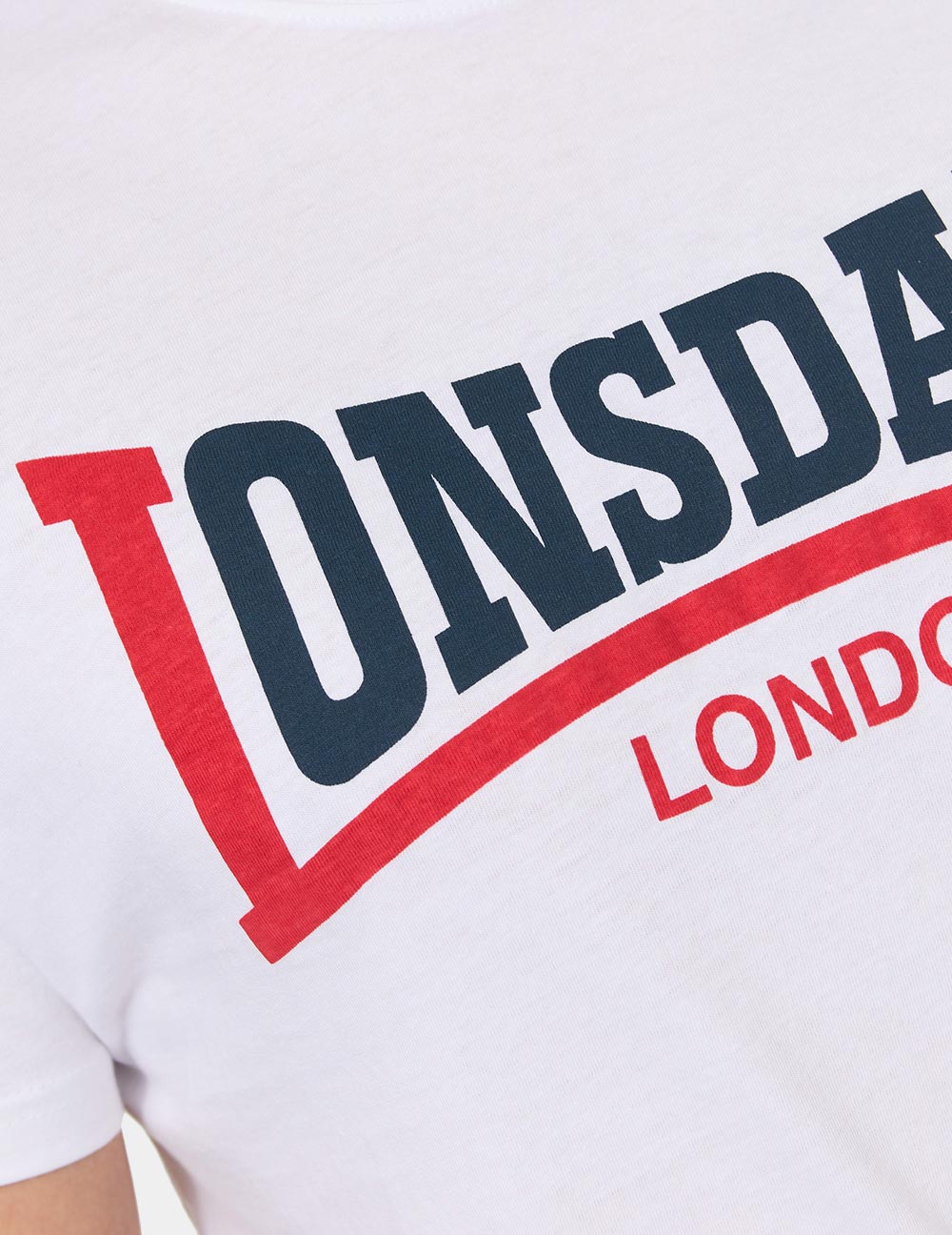 Camiseta LONSDALE TWO TONE - White