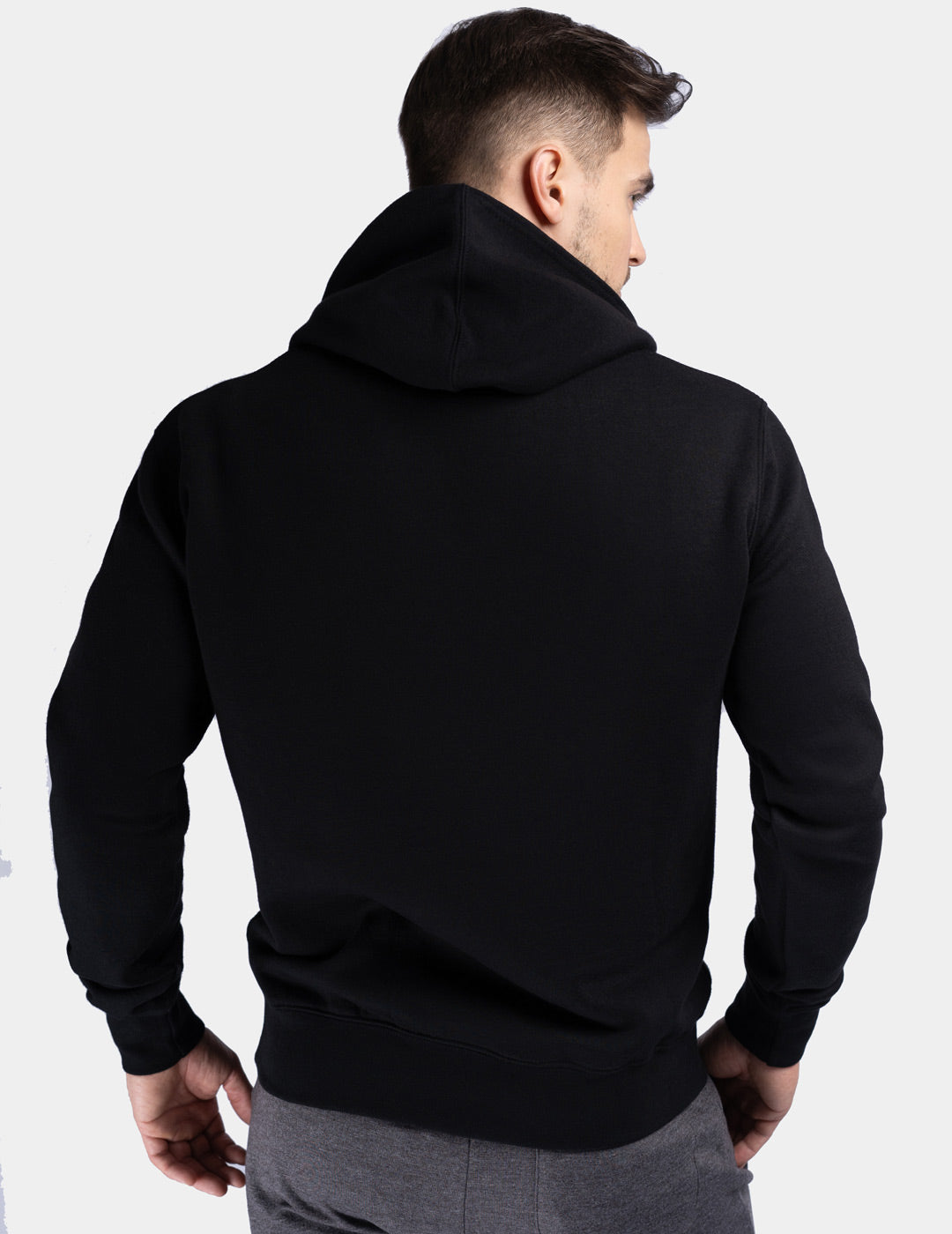 Sudadera Capucha LONSDALE WOLTERTON - Black/White