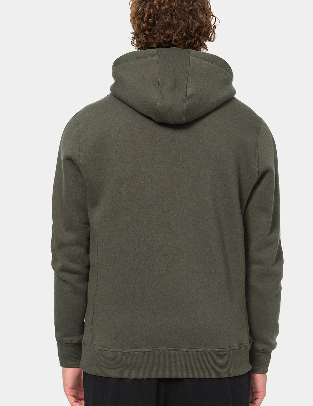 Sudadera Capucha LONSDALE THURNING - Olive/Black/White