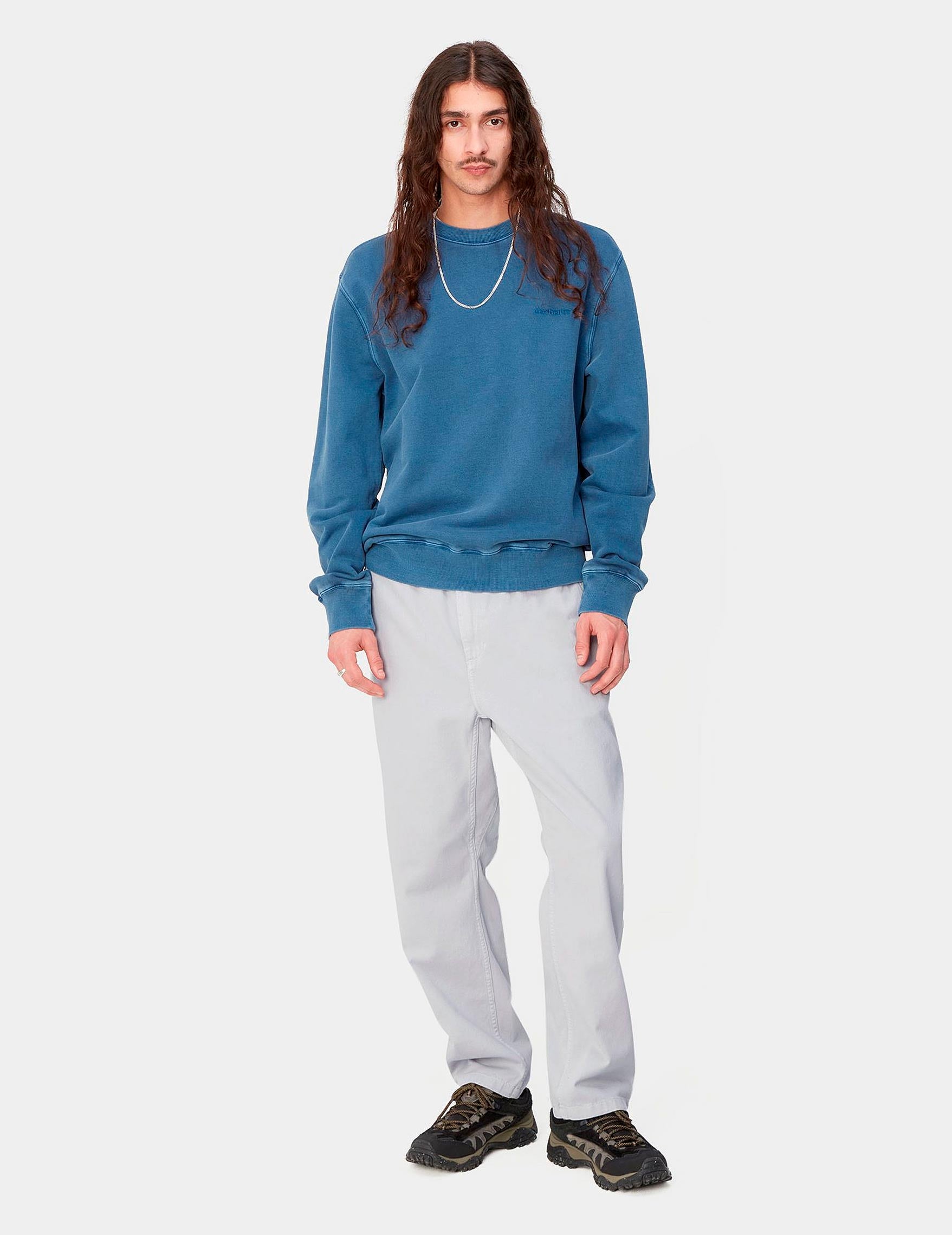 Pantalón CARHARTT WIP FLINT - Sonic Silver