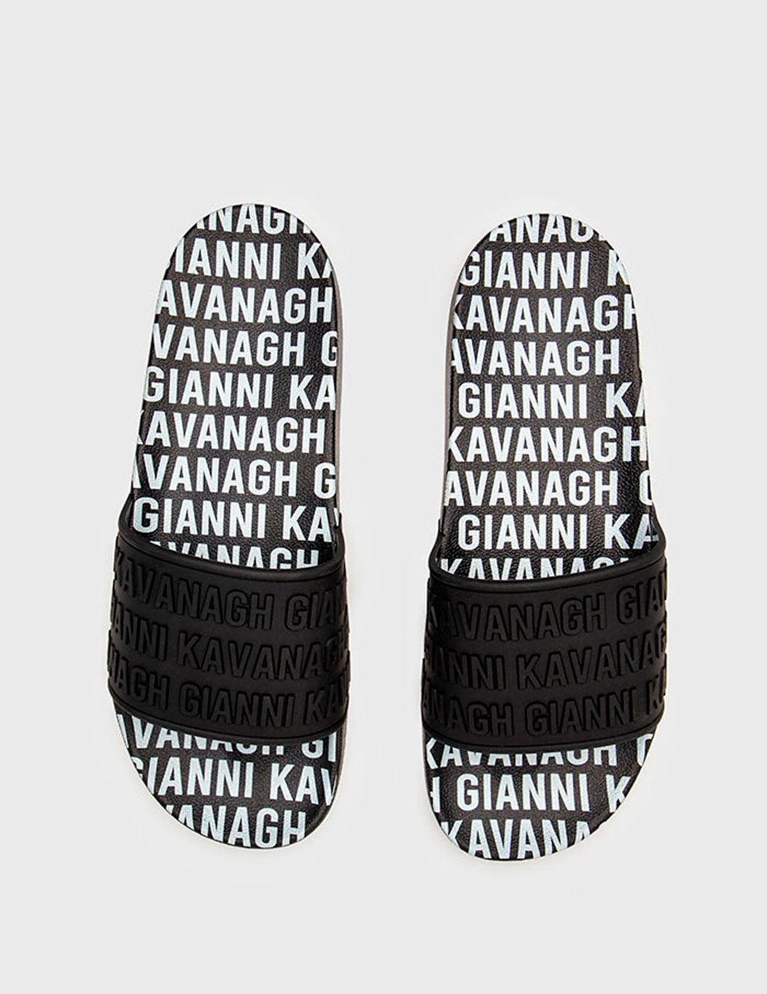 Chanclas GIANNI KAVANAGH SCROLL - Negro