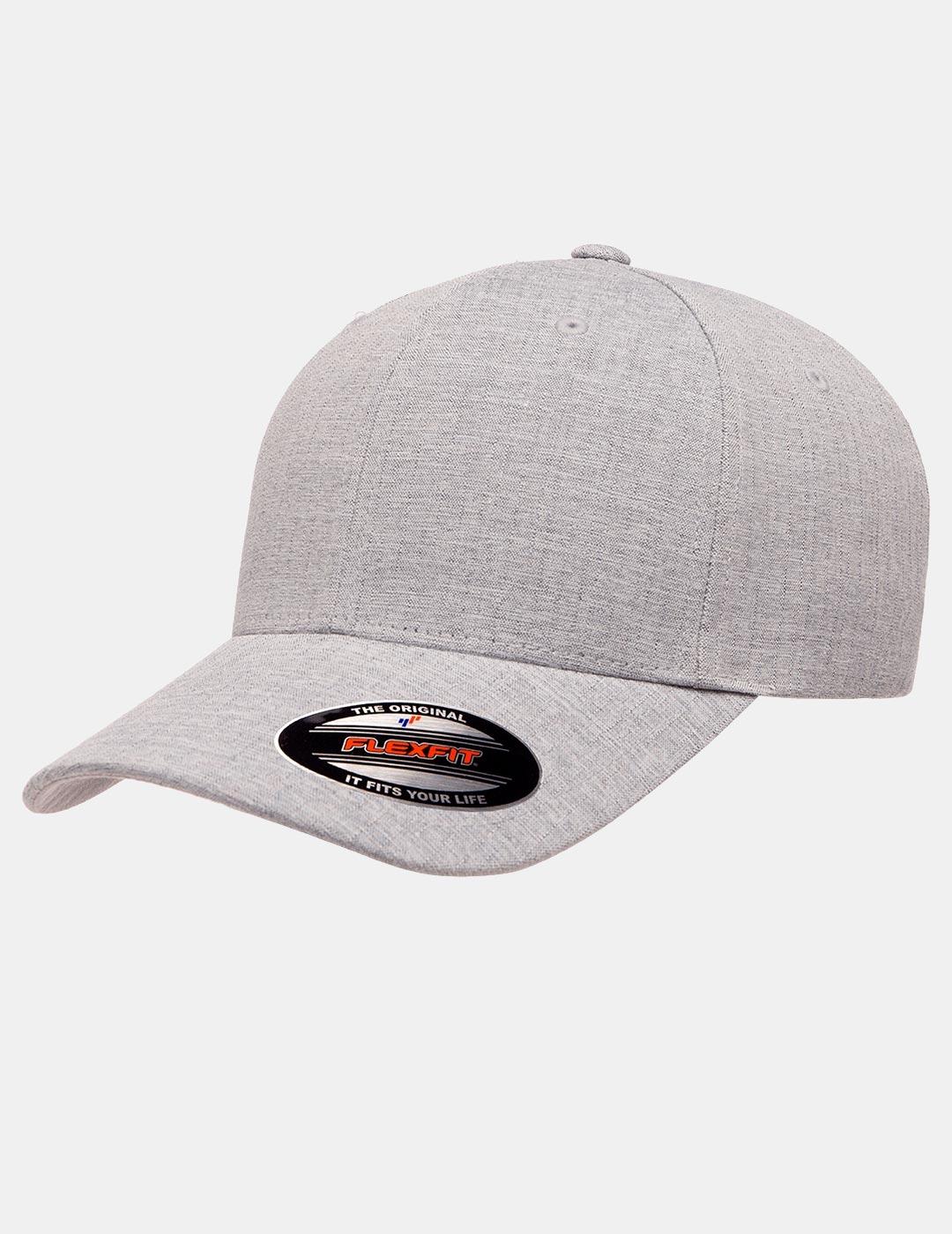 Gorra FLEXFIT HEATHERLIGHT - Melange Silver