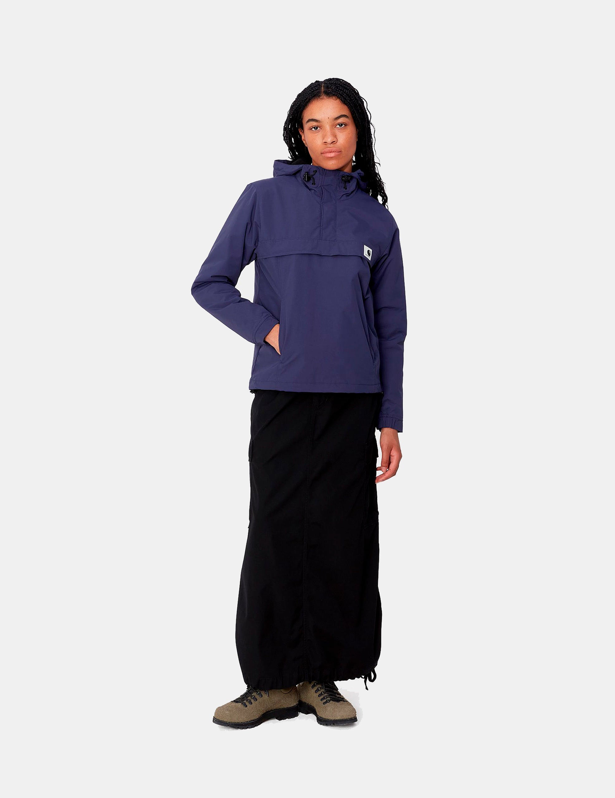 Canguro CARHARTT WIP W' NIMBUS PULLOVER - Aura