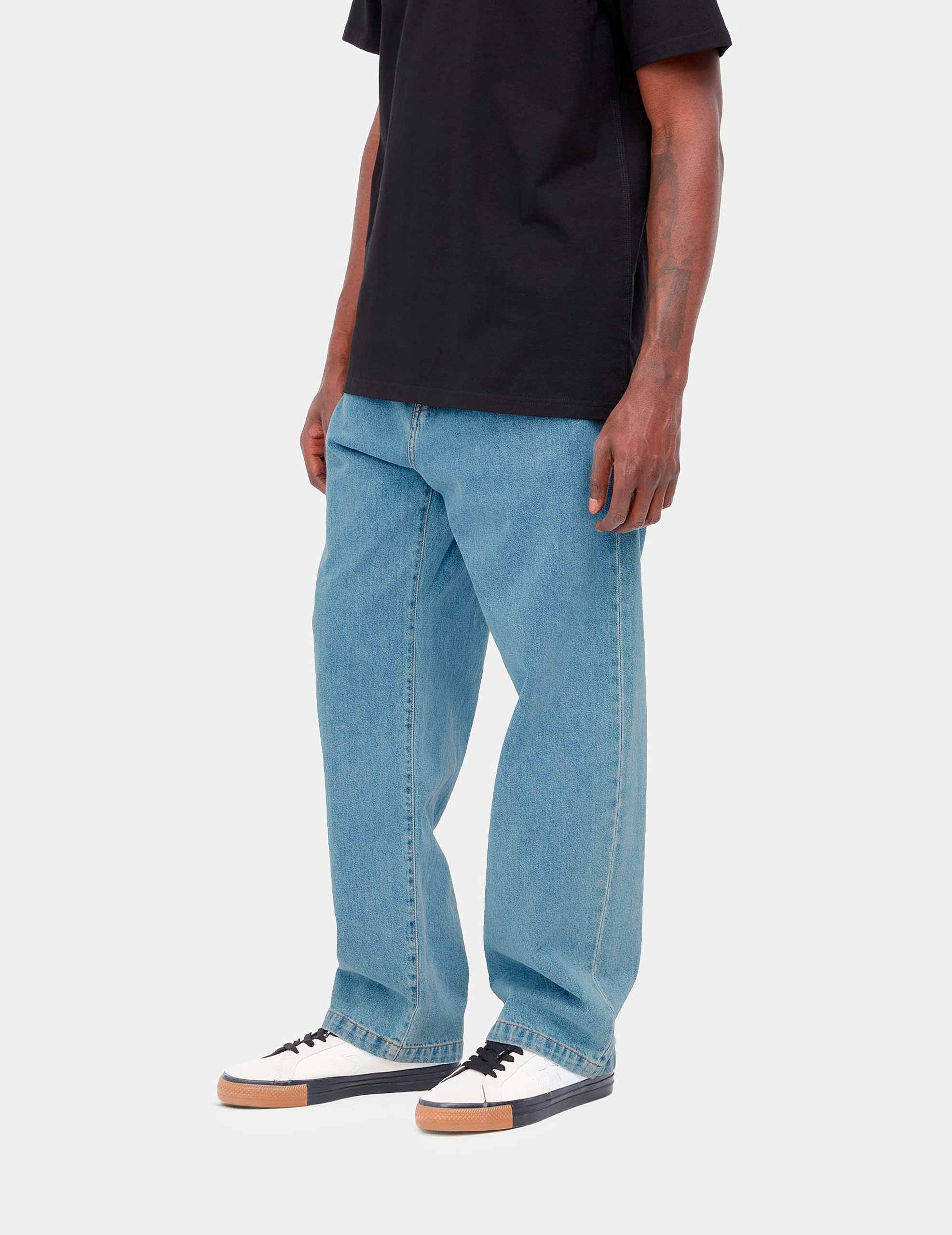 Pantalón CARHARTT WIP NEWEL - Blue Stone Bleached