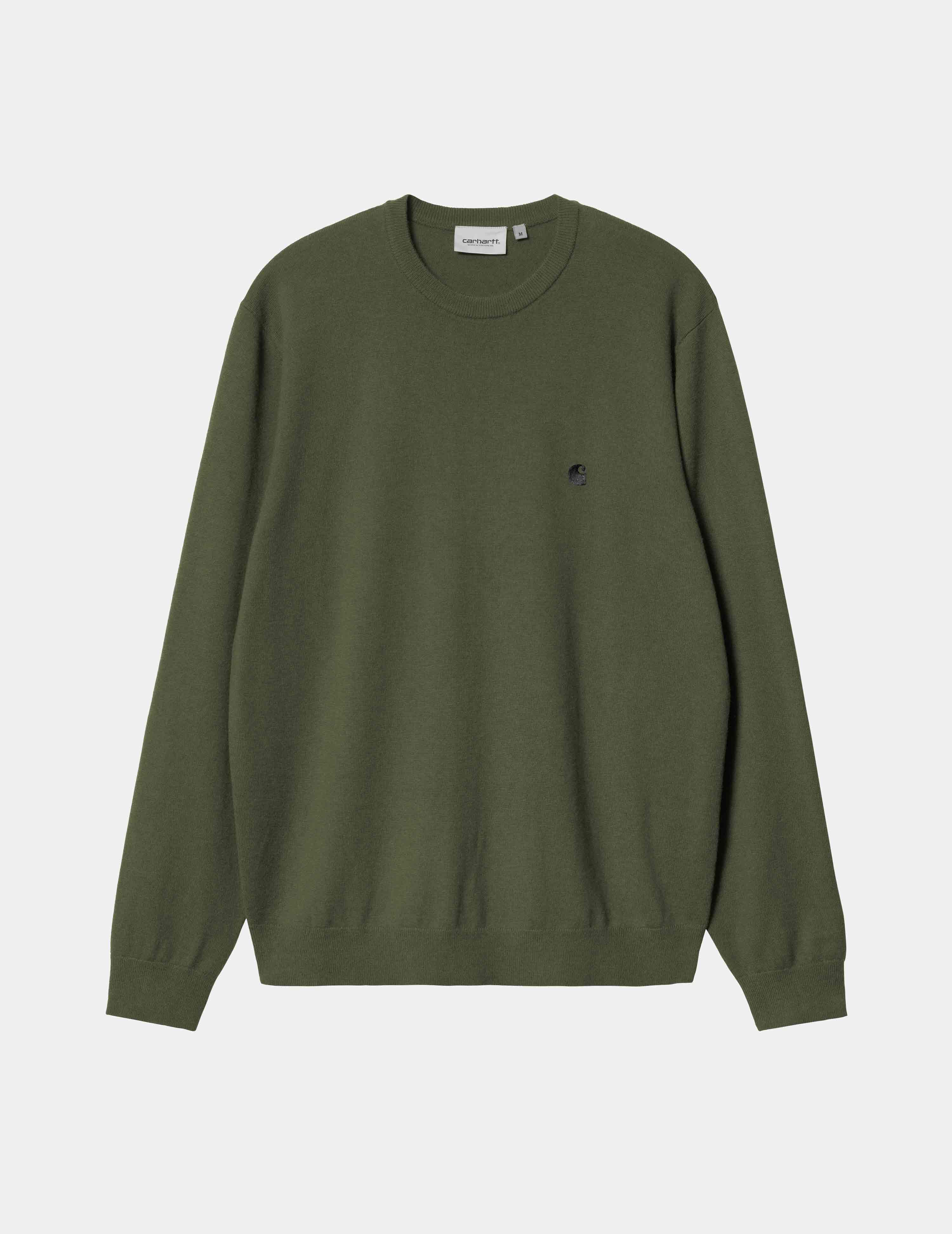 Jersey CARHARTT WIP MADISON - Tarragon / Black