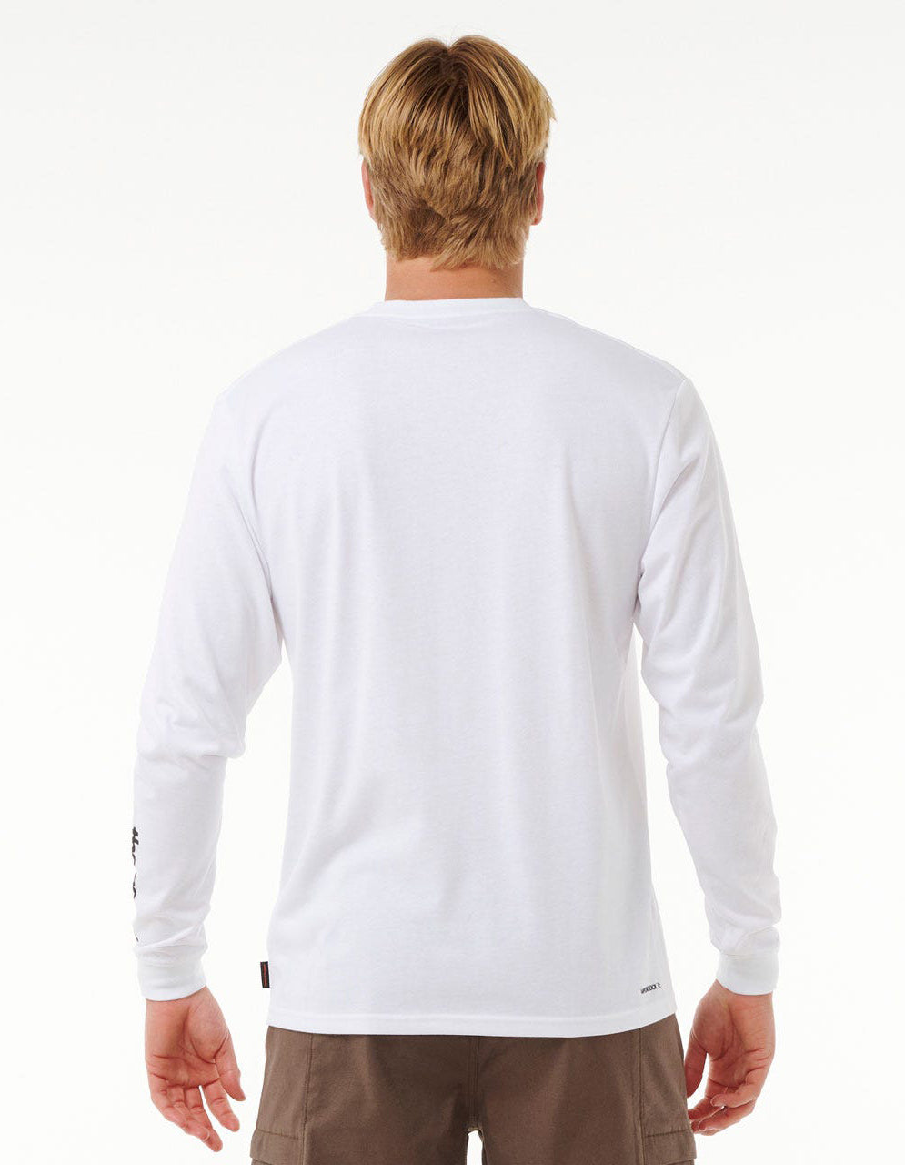 Camiseta Rip Curl manga larga VAPORCOOL- White